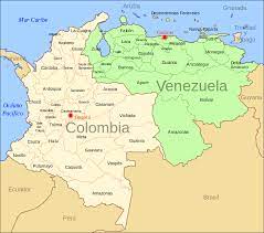 File Colombia Venezuela Map Svg Wikimedia Commons