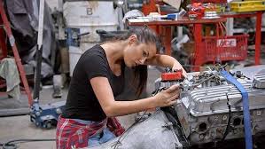 Pin By J On Constance Nunes Woman Mechanic Lowriders Gotham