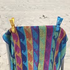 Acea 10 pack beach towel clips, 4.7 inch jumbo stainless steel pool towel clips, clothespins suitable for beach chairs, lounge chairs and clotheslines, prevent your towel from being blown away 4.7 out of 5 stars 10 Amazon Com Beach Towel Clips Ecrocy Towel Clips For Chairs On Cruise 8 Pack Large Clips Clamps Clothes Pegs Beach Towel Holder To Keep Your Towel From Blowing Away Heavy Duty And In Bright Colors Home