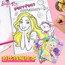 Pagi ini adik sama bapak mewarnai gambar.hasilnya lumayaj bagus.adik sangat semangat mewarnai gambarnya. Buku Mewarnai Gambar Barbie Princess Untuk Anak Shopee Indonesia