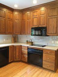 Kitchen backsplash paint oak cabinets 63 ideas for 2019 trendy. How To Make An Oak Kitchen Cool Again Copper Corners