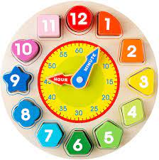 Clock with kids free png stock. Amazon Com Avenor Clock Learning For Kids Teaching Time Montessori Toys For Toddlers Learning Clock Early Learning Educational Toy Gift For 3 Year Old Toddler Baby Kids Toys Games