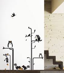 Stickers Amis Des Arbres Stickers Muraux Stickers Muraux Arbre Decoration Mur