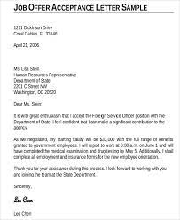 Format your letter correctly a job acceptance letter is a formal communication tool. Free 8 Sample Formal Acceptance Letter Templates Pdf
