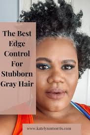 The Best Edge Controls for Gray Hair