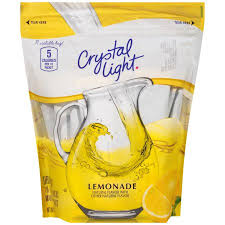 Crystal Light Lemonade Drink Mix Pitcher Packs 16 Count 8 6 Oz 244g