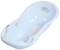 Artcreativity baby doll bath playset, 8pc baby doll accessories set, includes mini bathtub, bottle, sippy cup, plate and more, cute doll toys for girls, great birthday gift for kids. Luppee Baby Bath With Plug And Non Slip Mat Available In Three Colours Baby Bathtub For Infant Child 84 Cm Amazon De Baby Products