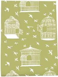 Bird Cage Pattern Mini Moderns Wallpaper Mini Moderns Wallpaper