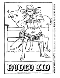 You can use our amazing online tool to color and edit the following rodeo coloring pages. Rodeo Coloring Pages For Preschoolers