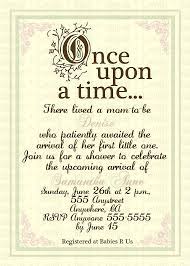 Once Upon A Fairytale Baby Shower Invitation Fairytale Baby Shower Storybook Baby Shower Disney Baby Shower