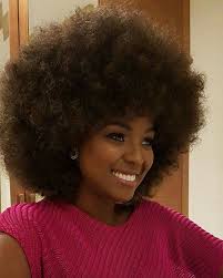 Afro Of The Day 1311 Pictured Amara La Negra Afro Natural Black Hair Natural Hair Styles Beautiful Dark Skin Dark Skin Beauty