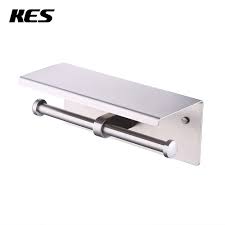 It is the perfect toilet paper for jumbo rolls with impressive storage capacity. Kes Sus 304 Stainless Steel Toilet Paper Holder Storage Rustproof Bathroom Paper Home Improvement Plumbing Fixtures