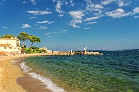 Sainte Maxime Beach Les Cigales Strandideen Frankreich Weingut