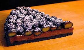 Tarte Chocolat Et Bleuets Recipe Desserts Sweets Food