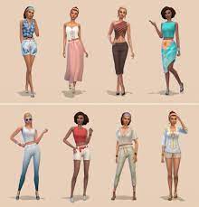 Even though they didn't win anything, they're winners. Netz A Porter Outfits Ready To Wear For Your Sims No Cc Required Page 15 Sims 4 Clothing Sims Ready To Wear