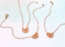 10k solid gold initials pendant necklace with option to add gold chain, heart initial charm gifts for her, womens initial necklace. Rose Gold Initial Necklace Double Initial Heart Necklace Personalized Necklace Greek Letter Necklace Heart Necklace Sora Designs