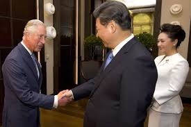 Chinese president gets right royal red ...