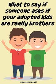 Thinking of something to say after an argument is over is the worst feeling. Adoption Comebacks I Should Have Said