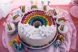 He Overcame His Fear Of Horses 322 365 6th Birthday Cakes Birthday Cake Kids Rainbow Birthday Cake