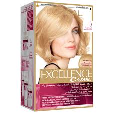 Here are 5 natural ways to lighten and brighten your existing blonde hair naturally, using things you have in the home. Buy L Oreal Paris Excellence Creme 9 Very Light Blonde Hair Color 1 Packet Online Lulu Hypermarket Ksa
