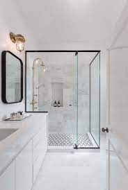 Bathroom Design Idea Black Shower Frames Modern Bathroom Design Bathroom Trends Bathroom Interior Design