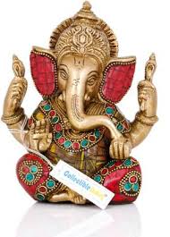 Shri ganesha has done many pastimes that are similar to lord krishna's pastimes. Collectible India 5 5 Large Lord Ganesha Ganesh Idol Decorative Showpiece 14 Cm Price In India Buy Collectible India 5 5 Large Lord Ganesha Ganesh Idol Decorative Showpiece 14 Cm Online At Flipkart Com