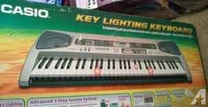New Casio Lk 56 Key Lighted Keyboard 100 Clio Michigan 48420 Key Lighting Casio Keyboard