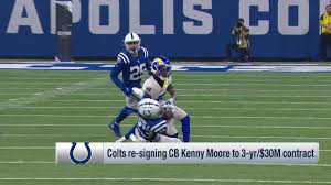 CB Kenny Moore II staying with Colts on three-year, $30M deal