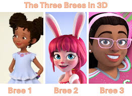 The Three Brees in 3D (Three Females Named Bree) by user-ek8uy3ze1v