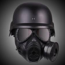 Airsoft Hunting Tactical Gear Helmet Protective Gas Mask For Hunting Wargame Cosplay Wish