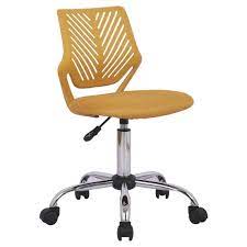 Argos Home Plastic Gas Lift Chair Mustard Yellow H88 5 X W42 X D46 5cm Yellow Office Chair Argos Home Office Chair