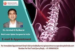 Dr Arvind Kulkarni Famous Spine Surgeon In India Best Laser Spine Surgeon In India Dr Arvind Kulkarni Laser Sp Laser Eye Surgery Cost Hospital Spine Surgery