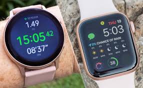 *since galaxy watch and iphones are connected via ble (bluetooth low energy), data loading and app download speed on the galaxy watch may be slow. Apple Watch 5 Vs Galaxy Watch Active 2 Which Smartwatch Wins Tom S Guide