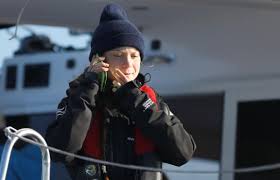 The documentary follows greta thunberg, a teenage climate activist from sweden, on her international crusade to get people to listen to scientists about the world's environmental problems. Greta Thunberg En Route To Lisbon Unian Photoreport
