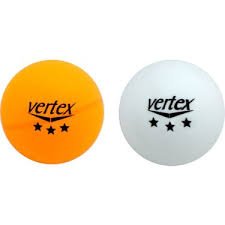 Vertex 100 Lu Masa Tenisi Topu 3 Yildiz Beyaz Fiyati