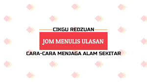 Sejak kebelakangan ini, pembangunan tanpa kawalan merupakan perubahan kian pesat cara mengawal. Jom Menulis Ulasan Cara Cara Menjaga Alam Sekitar Youtube