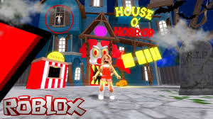 Escape The House Of Horror Obby Playing Like Iamsannatoo Roblox Horror House Roblox Escape The House