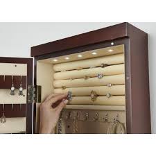 Maybe you would like to learn more about one of these? The 45 Wall Mounted Lighted Jewelry Armoire Hammacher Schlemmer