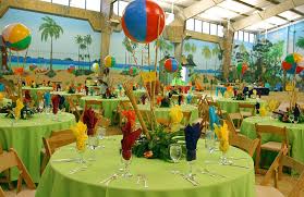 Mitzvah Party Island Style Table Decor Jpg 846 550 Pixels Beach Themed Party Island Theme Parties Beach Party Decorations