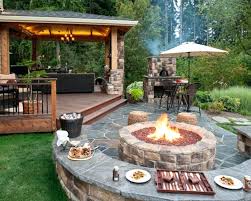 24 backyard outdoor fire pit ideas such as diy in ground fire pits, best kits & designs for wood burning fire pit tables & grills, concrete fire bowls, etc! 10 Best Outdoor Fire Pit Ideas To Diy Or Buy Deck With Fire Pit