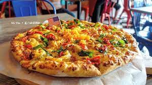 薇の心房園地 大山脚美食 us pizza pusat perniagaan gemilan food vegetable pizza pizza