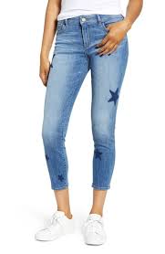 Dl 1961 Florence Instasculpt Star Crop Skinny Jeans In Castor
