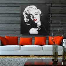 Shop for marilyn monroe home decor online at target. Sexy Marilyn Monroe Home Decor Canvas Wall Pictures For Living Room Decoration Wall Art Oil Paintings No Frame 100 Handmade Picture For Living Room Wall Picturescanvas Wall Aliexpress