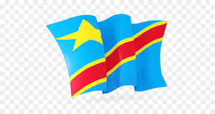 The congan flag features primary colors of blue, red, and yellow. Flag Cartoon