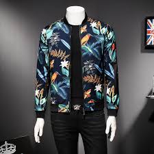 Mens Pattern Jacket Floral Print Male Jacket Vintage Classic Fashion Designer Bomber Jackets Men Party C Mens Outfits Vintage Jacket Men Designer Bomber Jacket
