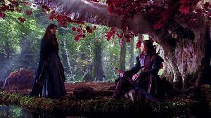 Lady Catelyn And Lord Eddard Stark Near The Weirwood Heart Tree In The Winterfell Godswood Gam A Dance With Dragons Lord Eddard Stark Game Of Thrones Tree