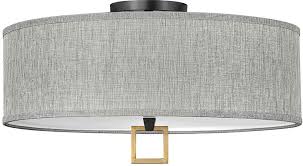 Some also house fluorescent bulbs to provide light to a large space, while saving money and energy. Hinkley 41809bk Link Modern Black Led Flush Mount Lighting Hin 41809bk