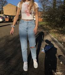Cute Outfit Nike Air Force 1 Outfit Air Force 1 Outfit Mom Jeans Outfit