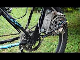 Electric Bike From Car Parts Homemade E Bike Diy Youtube Electric Bike Diy Biking Diy Electric Bike Motor