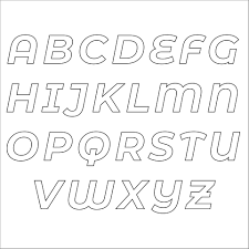 10 best free printable alphabet stencil letters template printablee com